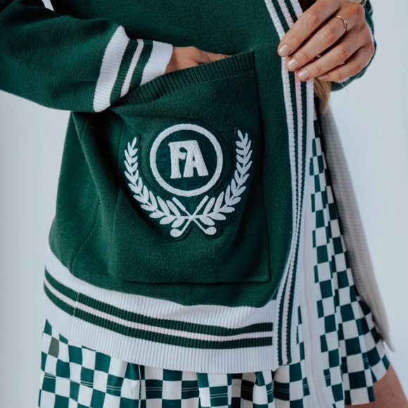 ForeAll Golf - Babe Cardigan - XL, Green - Picture 3 of 3